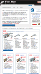 Mobile Screenshot of firstmall-schliessanlagen.de